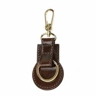 Luxusný kožený prívesok na kľúče TUSCANY LEATHER moro