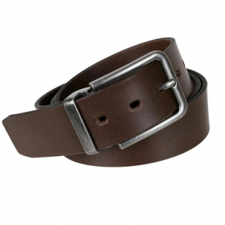 Exkluzívny pánsky opasok LLOYD BELTS hnedá hladká koža