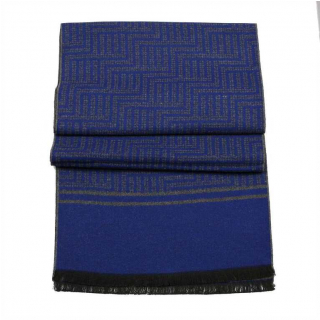 Hrejivý pánsky šál ORSI modro-šedý