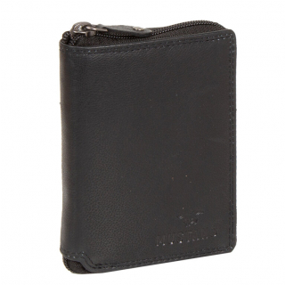 Bezpečnostná peňaženka MUSTANG čiena koža nappa