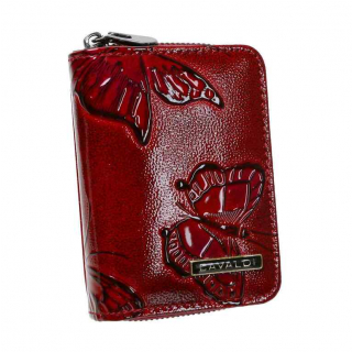Dámska malá kožená peňaženka s RFID CAVALDI
