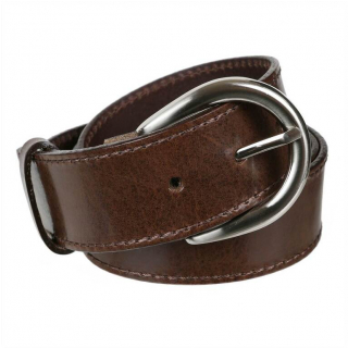 Kožený dámsky opasok s elegantnou prackou MERCUCIO š. 4 cm