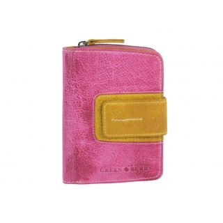 Dámska kožená peňaženka 2-dielna GreenBurry soft fuchsia