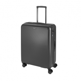 D&N Šedý cestovný kufor L 106l, 4 dvojité kolesá, ABS, TSA