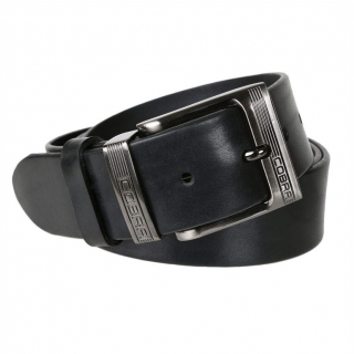 Džínsový unisex opasok COBRA čierny š. 3,8 cm