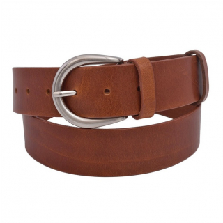 Dámsky elegantný koňakový opasok OLIVIA 3,8 cm