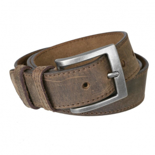 Kožený unisex džínsový opasok 3,8 cm MERCUCIO