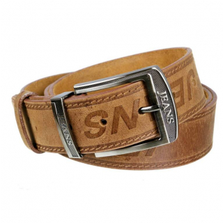 Opasok z brúsenej kože JEANS Mercucio 