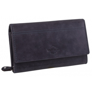 Modrá dámska peňaženka MERCUCIO 15 kariet