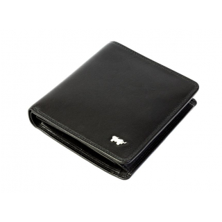 Kožená luxusná peňaženka BRAUN BUFFEL 92441 čierna