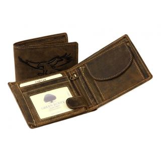 Pánska kožená peňaženka GreenBurry PANAMA 2796 hnedá