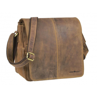 Taška na rameno s chlopňou GreenBurry Vintage Original 