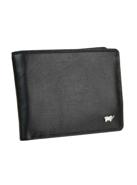 Kožená luxusná peňaženka BRAUN BUFFEL, 12 kariet, čierna - KozeneDoplnky.sk