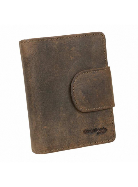 Kožená trojdielna peňaženka z brúsenej kože GREENLAND Stone - KozeneDoplnky.sk