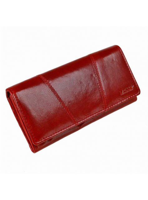 Dámska kožená peňaženka čevená carmen LAGEN 388 - KozeneDoplnky.sk