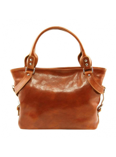 Kožená dámska kabelka ILENIA TUSCANY LEATHER medová - KozeneDoplnky.sk