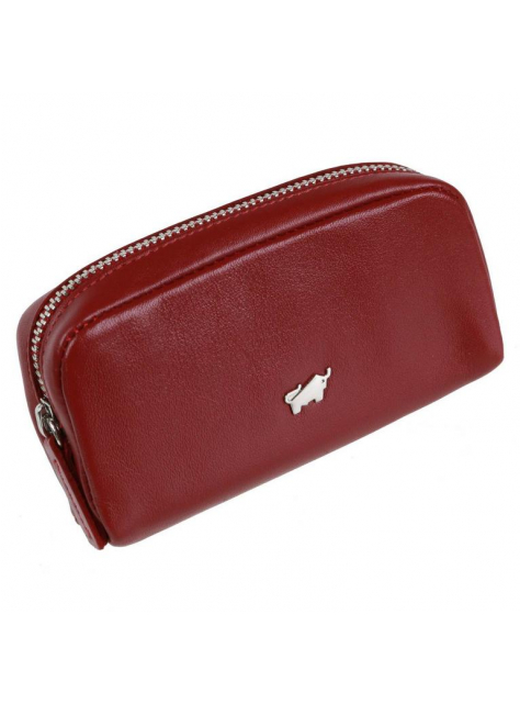 Luxusné puzdro na kľúče a drobnosti BRAUN BUFFEL červené - KozeneDoplnky.sk