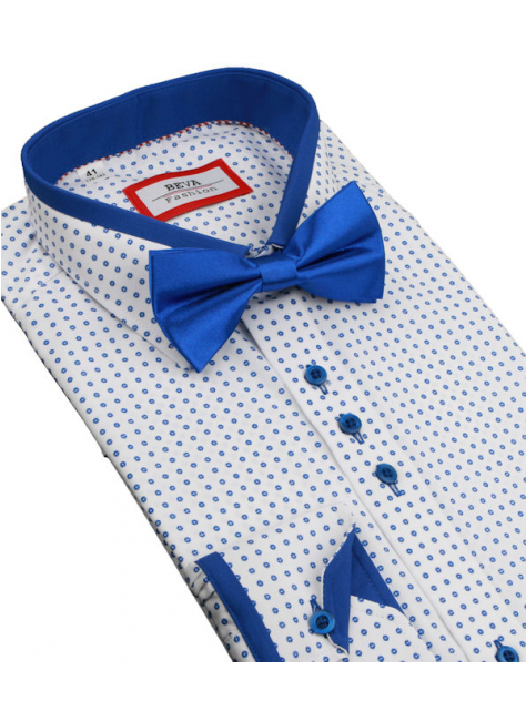 Pánska biznis košeľa BEVA slim dlhý rukáv - KozeneDoplnky.sk