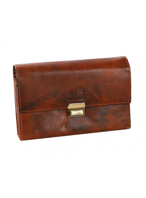 Čašnícka kožená peňaženka BRANCO hnedá - KozeneDoplnky.sk