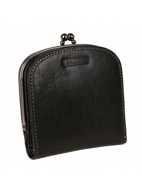 Elegantná kožená peňaženka čierna BRANCO 16771 - KozeneDoplnky.sk