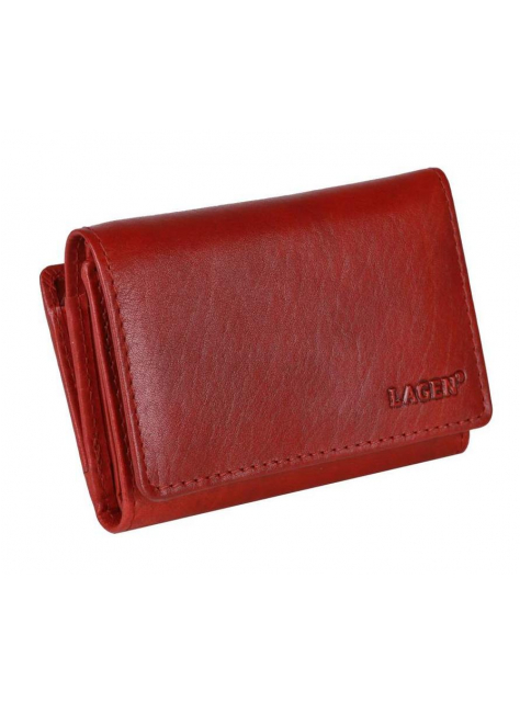 Červená dámska dvojdielna peňaženka LAGEN 2520 - KozeneDoplnky.sk