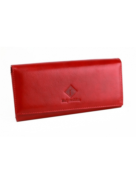 Luxusná kožená dámska listová peňaženka LOREN 72044 červená - KozeneDoplnky.sk