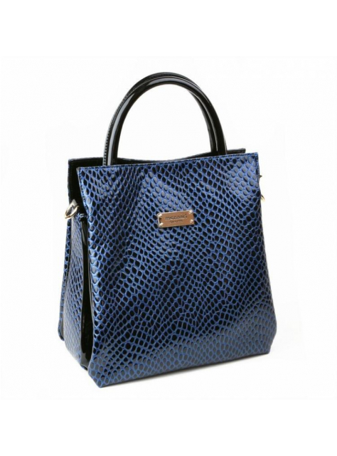 Dámska štýlová kabelka MONNARI 2970 modro-čierna - KozeneDoplnky.sk