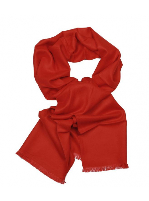 Zimný šál červený ORSI - KozeneDoplnky.sk