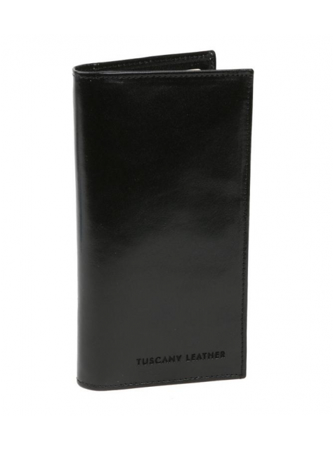Luxusné puzdro na cestovné doklady TUSCANY LEATHER čierne 140784 - KozeneDoplnky.sk