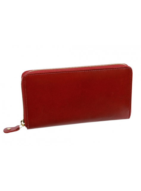 Dámska červená peňaženka na zips MERCUCIO 3911655 - KozeneDoplnky.sk