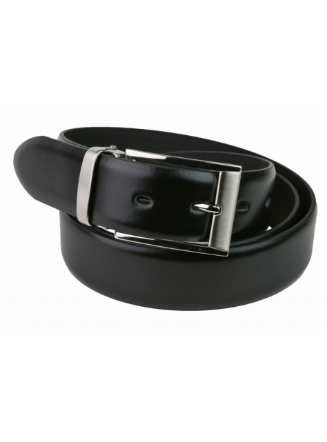 Elegantný kožený opasok čierny LLOYD BELTS 1304 XXL - KozeneDoplnky.sk