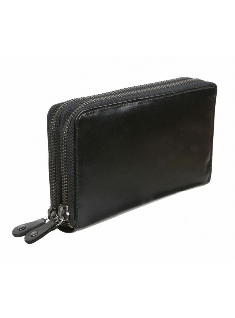 Elegantná listová peňaženka MERCUCIO RFID dvojzipsová 3311423 - KozeneDoplnky.sk