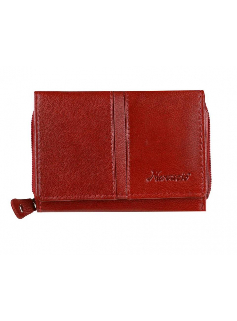 Červená dvojdielna peňaženka dámska MERCUCIO 3911653 - KozeneDoplnky.sk
