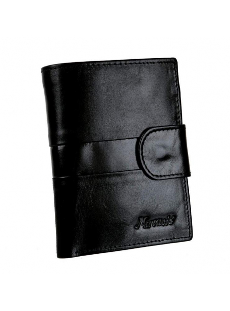 Elegantná pánska peňaženka so zapínaním MERCUCIO RFID čierna - KozeneDoplnky.sk