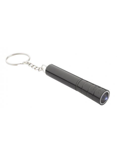 Mini LED svietidlo čierne s krúžkom na kľúče - KozeneDoplnky.sk