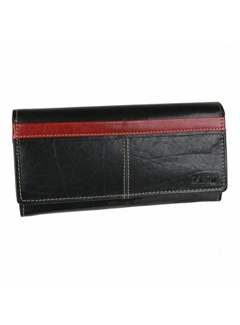 Elegantná veľká listová peňaženka LAGEN čierna, 20 kariet - KozeneDoplnky.sk