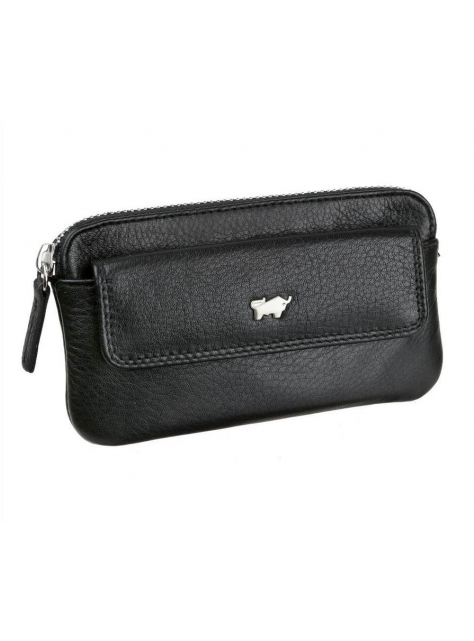 Puzdro na kľúče BRAUN BUFFEL 90004, čierne - KozeneDoplnky.sk