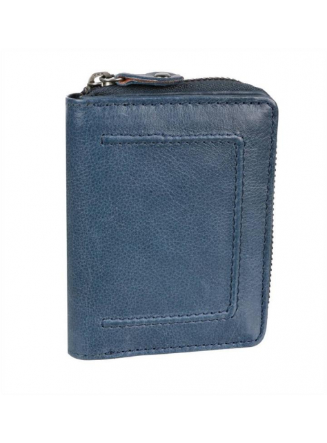 Kožená mini peňaženka RFID MERCUCIO modrá - KozeneDoplnky.sk