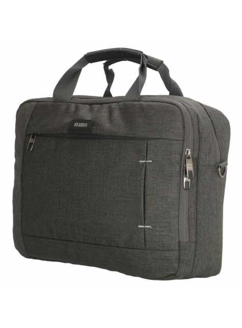 Textilná taška na laptop 40x29 ENRICO BENETTI šedá - KozeneDoplnky.sk