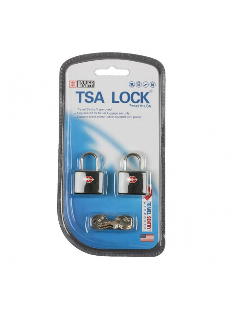TSA bezpečnostný zámok na kľúč 2 ks z mosadze - KozeneDoplnky.sk