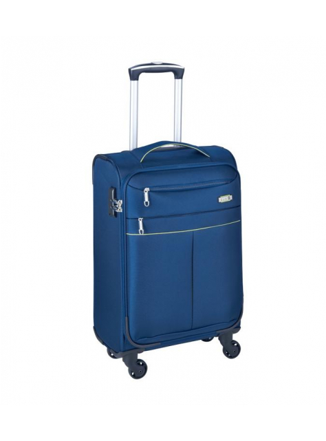 Palubný cestovný kufor D&N 6754, modrý 36 litrov - KozeneDoplnky.sk