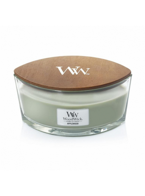 Sviečka s praskajúcim knôtom - Applewood WoodWick, 453 g - KozeneDoplnky.sk