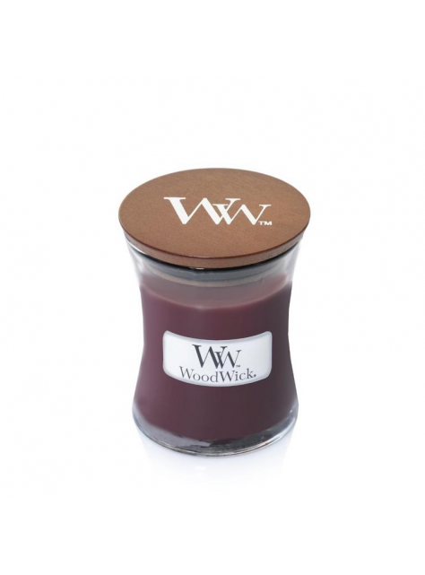 Sviečka s praskajúcim knôtom - Black Cherry WoodWick, 85g - KozeneDoplnky.sk