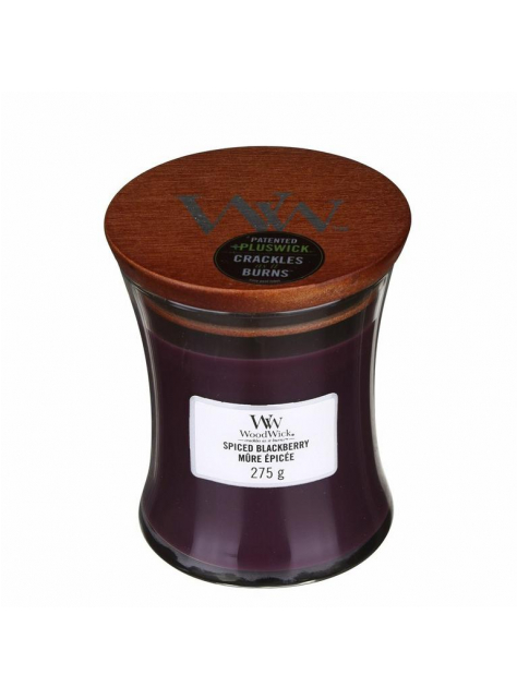 Sviečka s luxusnou vôňou WoodWick Spiced Blackberry 275g - KozeneDoplnky.sk