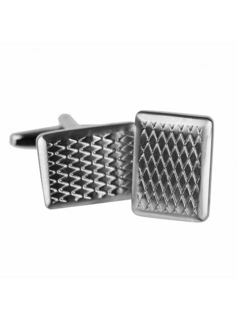 Manžetové gombíky ORSI gravírované matné  - KozeneDoplnky.sk