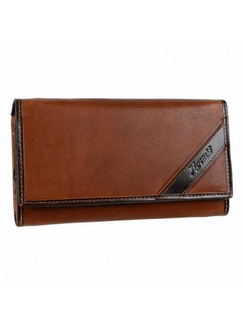 Dámska exkluzívna peňaženka s RFID hnedá koža - KozeneDoplnky.sk