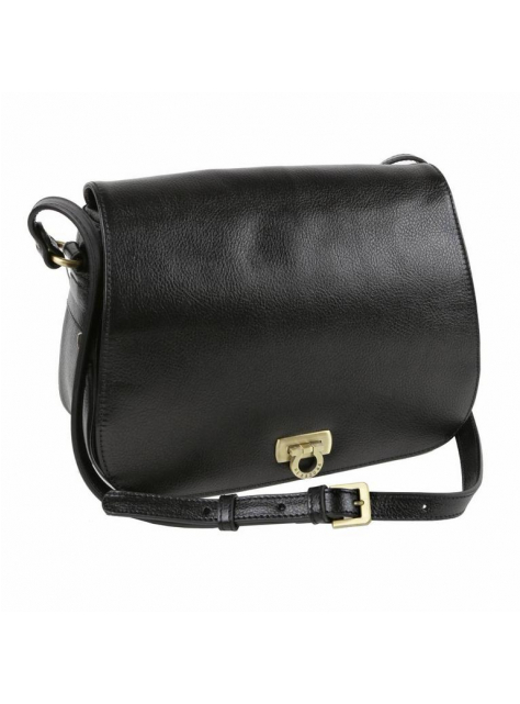 Exkluzívna čierna kabelka HEXAGONA 28x20 cm koža - KozeneDoplnky.sk