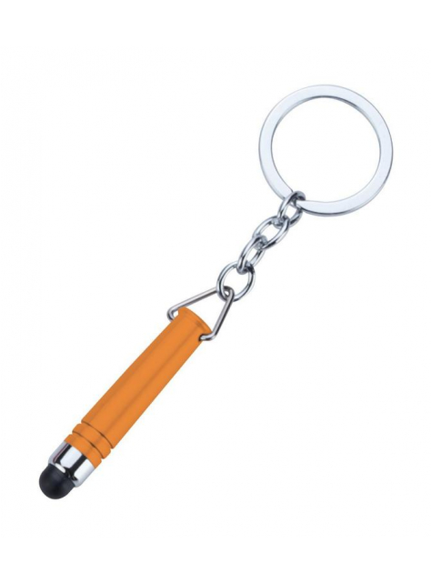 Dotykové oranžové pero - prívesok na kľúče INDUR 1 kus - KozeneDoplnky.sk