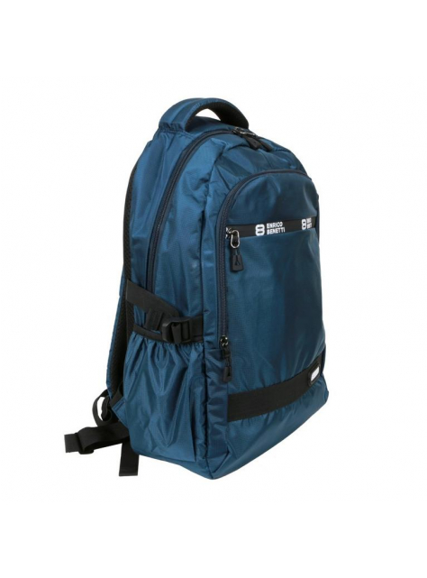 Nylonový batoh ENRICO BENETTI modrý 45x30x13 - KozeneDoplnky.sk