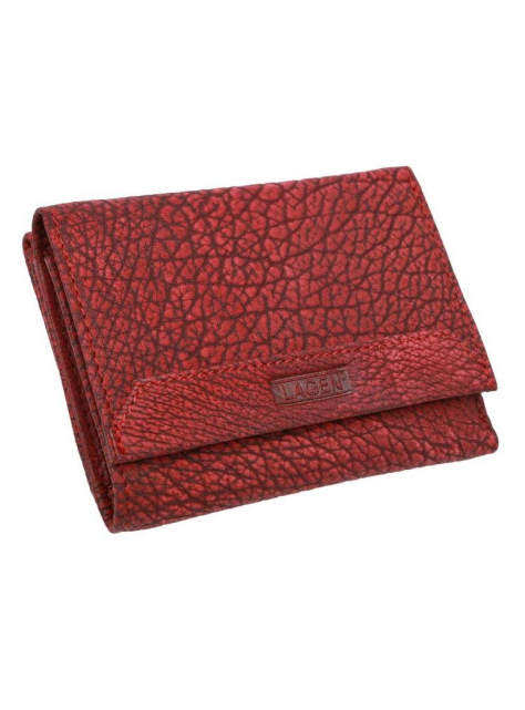 Kožená dámska peňaženka LAGEN Soft červená - KozeneDoplnky.sk
